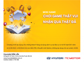 CÔNG BỐ KẾT QUẢ VÀ TỔNG KẾT CHƯƠNG TRÌNH MINIGAME “CHƠI GAME THẬT VUI, NHẬN QUÀ THẬT ĐÃ”